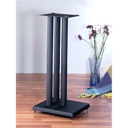 Vti Manufacturing VTI Manufacturing RF36 36 in. H; Iron Center Channel Speaker Stand - Black RF36